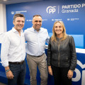Jorge Saavedra, Francis Rodríguez y Marifran Carazo (PP)