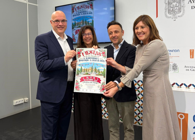 El edil de Participación Ciudadana, Francis Almohalla, ha presentado la programación de las fiestas (AYTO. GRANADA) El edil de Participación Ciudadana, Francis Almohalla, ha presentado la programación de las fiestas (AYTO. GRANADA)