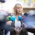 La portavoz del equipo de campaña del PP de Granada para las elecciones generales, María Merinda Sádaba (PP)