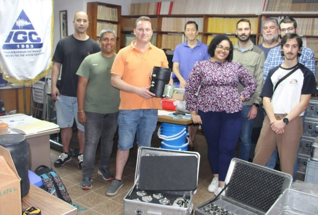 El Instituto Andaluz de Geofísica de la Universidad de Granada estudiará el terremoto de Panamá del 9 de octubre, de magnitud 7,7, gracias a una red sísmica desplegada antes del seísmo