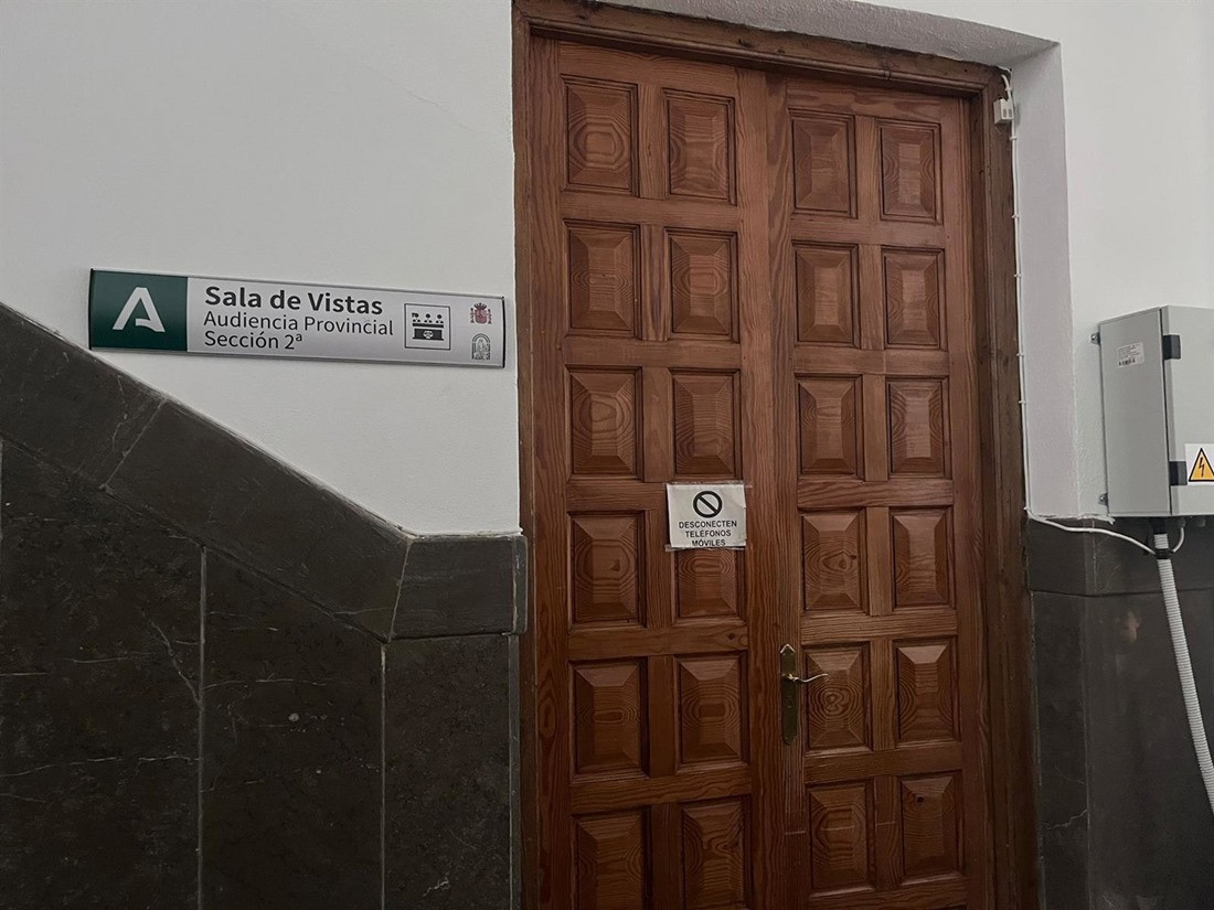 Sala de vistas de la Sección Segunda de la Audiena Provincial de Granada.