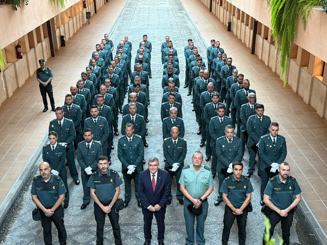 Presentación de los nuevos Guardias Civiles (SUBDELEGACION)