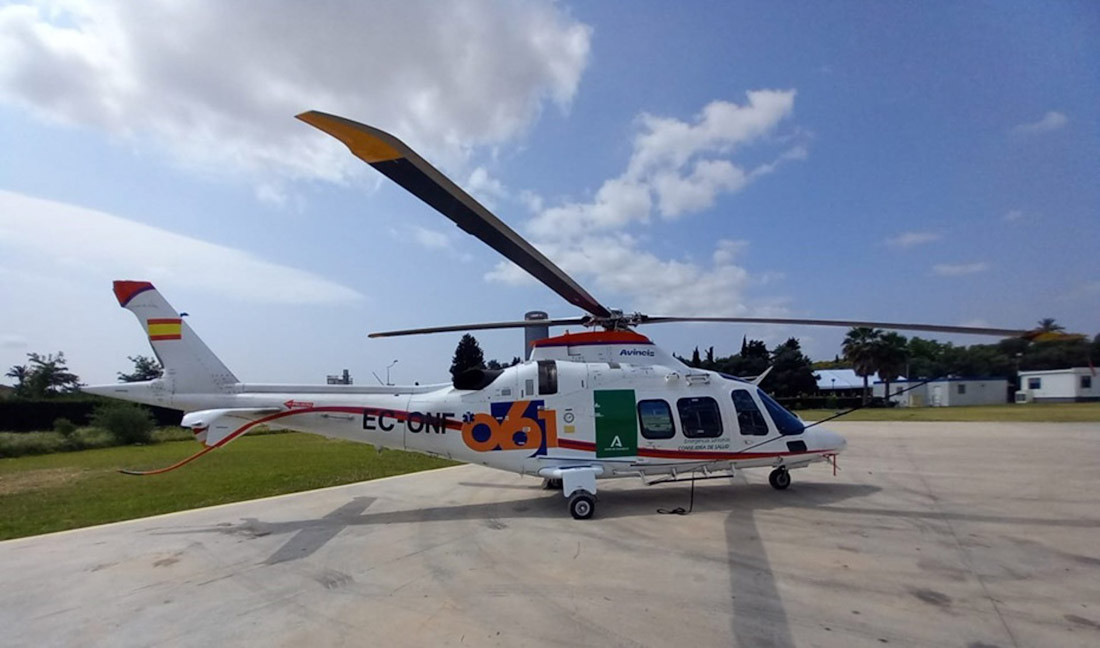 Helicóptero del 061 (112)