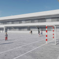 Recreación del patio de un centro escolar (JUNTA DE ANDALUCÍA)