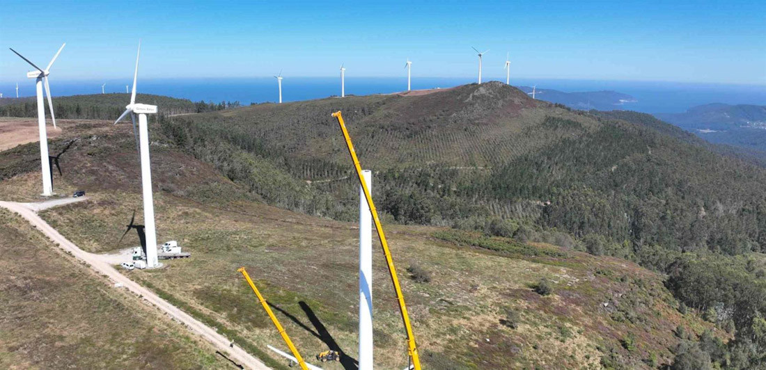 Imagen de achivo de un parque eólico (ENDESA)
