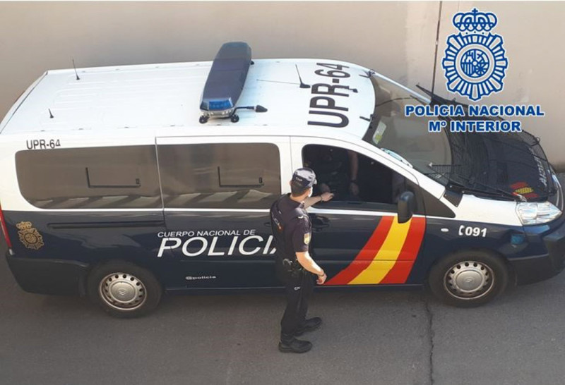 Vehículo de la Policía Nacional. Archivo (POLICÍA NACIONAL) Vehículo de la Policía Nacional. Archivo (POLICÍA NACIONAL)