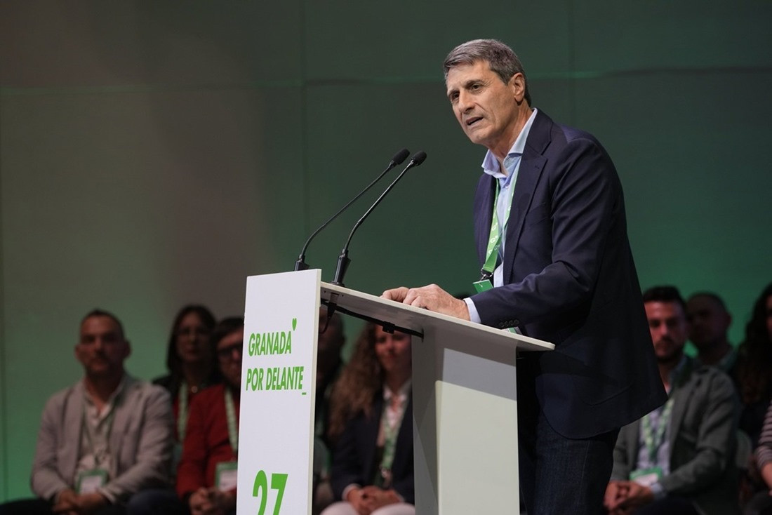 El secretario general del PSOE de Granada, Pedro Fernández (PSOE)