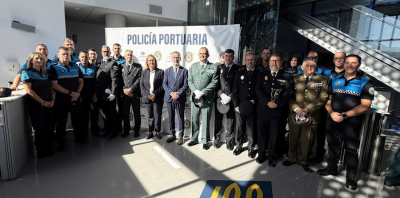 La Autoridad Portuaria de Motril celebra por primera vez el Día de la Policía Portuaria y distingue la trayectoria profesional de sus agentes (PUERTO DE MOTRIL)