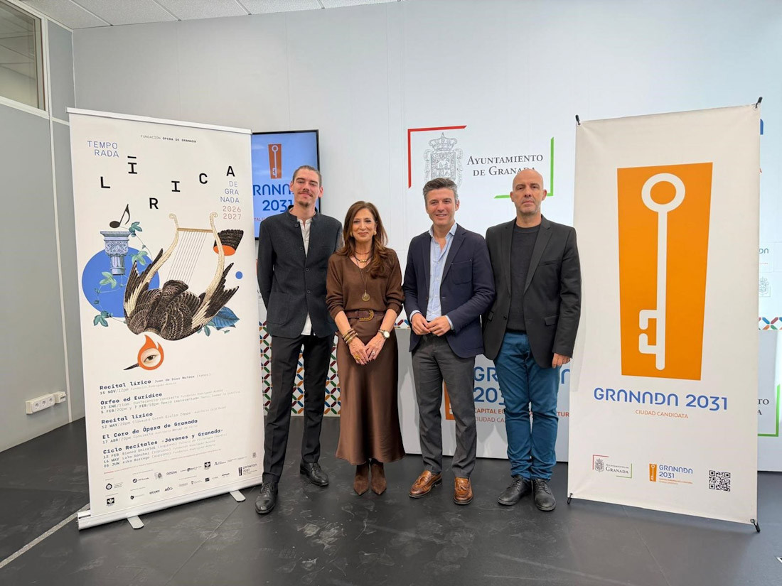 Presentación de la nueva edición de Temporada Lírica de Granada (AYUNTAMIENTO DE GRANADA)