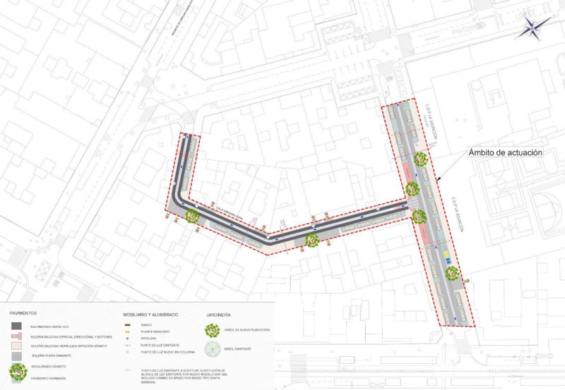 Plano del proyecto (AYUNTAMIENTO DE GRANADA)