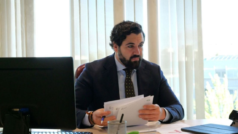 El portavoz de VOX en la Diputación de Granada, Gustavo de Castro (VOX) El portavoz de VOX en la Diputación de Granada, Gustavo de Castro (VOX)