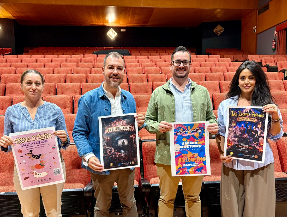 Presentación de las actividades de Halloween (AYTO. ALMUÑÉCAR)