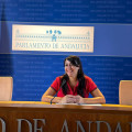 La parlamentaria andaluza de Adelante Andalucía por Granada, Inma Manzano (ADELANTE ANDALUCÍA GRANADA)