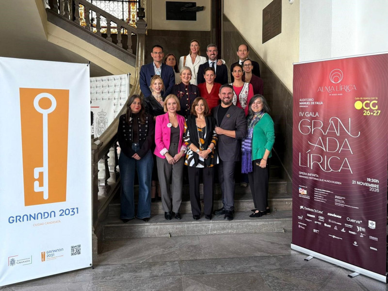 Acto de presentación de la IV Gala Granada Lírica (AYUNTAMIENTO DE GRANADA) Acto de presentación de la IV Gala Granada Lírica (AYUNTAMIENTO DE GRANADA)