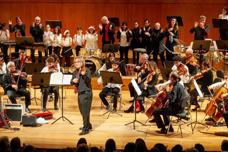 Imagen de archivo de un concierto de la Orquesta Ciudad de Granada (OCG)