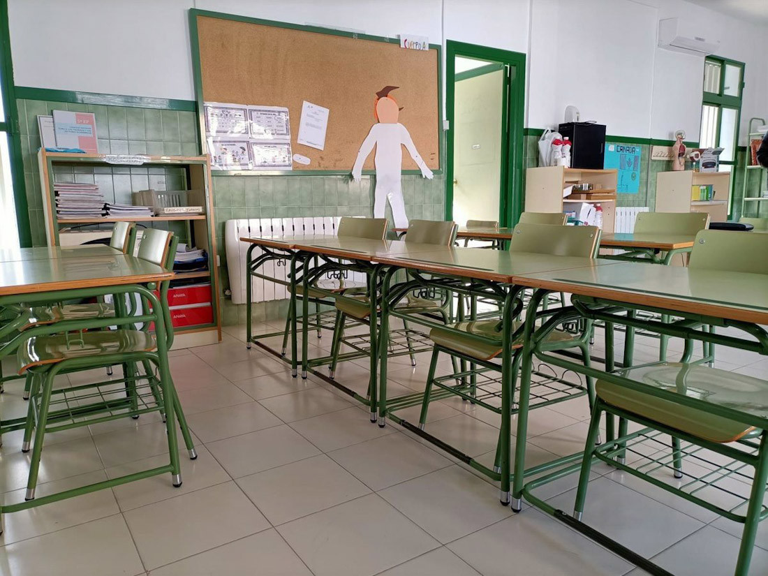 Un aula de un colegio (EUROPA PRESS)