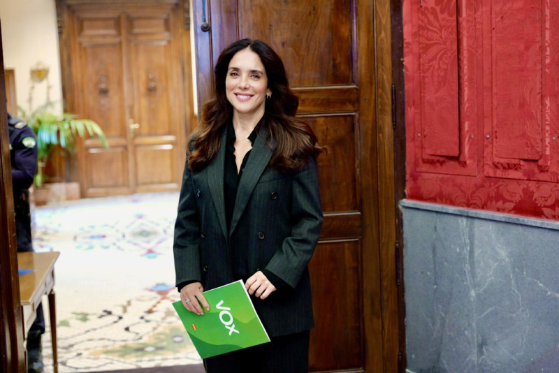 La portavoz de Vox en el Ayuntamiento de Granada, Paloma Gómez Enríquez (VOX)