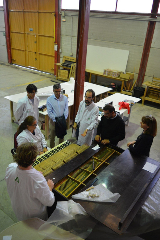 Imagen de archivo de unas de las naves taller del Centro Albayzín que serán dotadas de un sistema de climatización (JUNTA) Imagen de archivo de unas de las naves taller del Centro Albayzín que serán dotadas de un sistema de climatización (JUNTA)